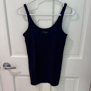 Lilly Pulitzer Navy Blue Tank Top